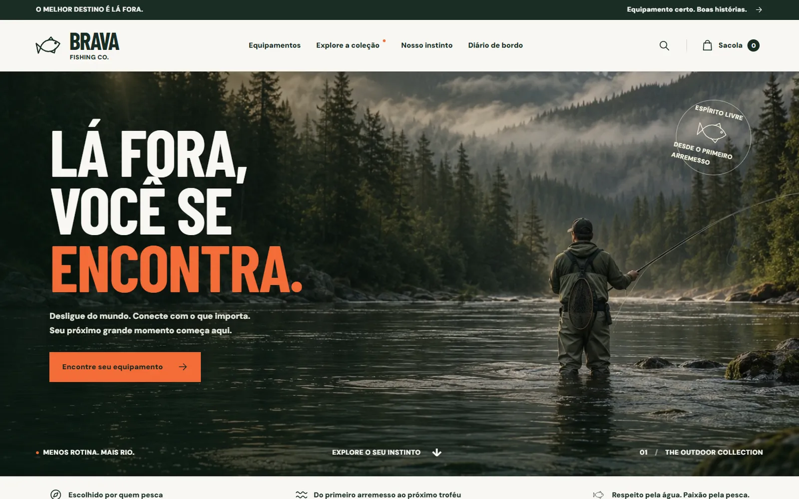 BRAVA Fishing Co. — home page